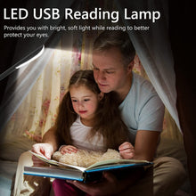 Load image into Gallery viewer, LEDBOKLI USB Lamp Dimmable USB Light, 2.8 W Flexible Keyboard Light for PC Computer 14 LED Beads, White Light, 3 Levels Adjustable Brightness, On/Off Touch Switch, for Laptop, Power Bank
