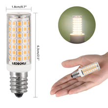 Load image into Gallery viewer, E14 LED Light Bulbs 8W LED Light Equivalent to 60W Incandescent Bulb 6Pcs
