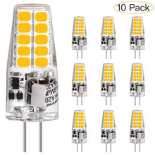 Load image into Gallery viewer, 3.5W G4 LED Bulbs Light Equivalent to 35W Halogen Bulb for Home Lighting 10-Pack
