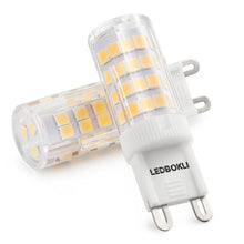 Load image into Gallery viewer, 6pcs Lights Bulbs G9 51 LED SMD 2835 Crystal Bulb Lamps Non-dimmable 5W
