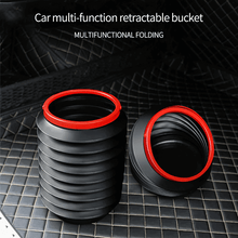 Load image into Gallery viewer, Car Trash Bin Garbage Can Car Wash Telescopic Bucket Foldable Trash Organizer Holder Buy 1 Free 1
