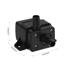 Load image into Gallery viewer, Mini Submersible Water Pump Outdoor Small Fountain Pumps
