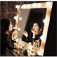 Load image into Gallery viewer, Makeup Vanity Lights for Mirror DIY Hollywood Lighted LED Mirror Light Kit for Makeup Bulbs
