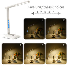 Load image into Gallery viewer, Touch Table Lamp LED Desk Light Dimmable Foldable
