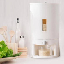 Load image into Gallery viewer, Rice Bucket Food Cereal Dispenser Container Kitchen Grain Dried Fruit Storage Barrel
